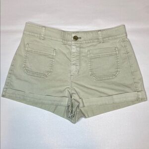 NWOT J. Crew Sage & Olive Green Shorts